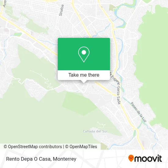 Rento Depa O Casa map
