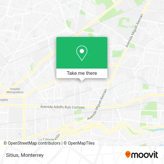 Sitius map