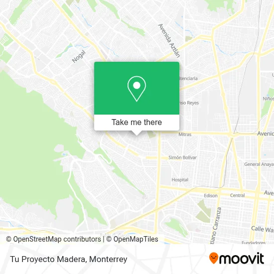 Tu Proyecto Madera map