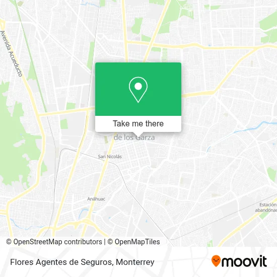 Flores Agentes de Seguros map