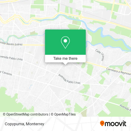 Copypuma map