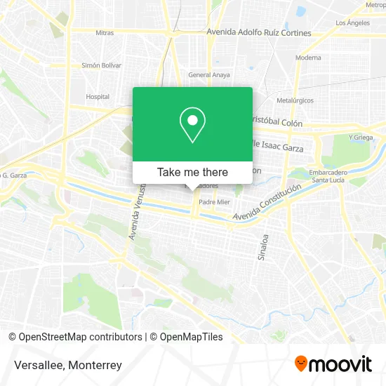 Versallee map