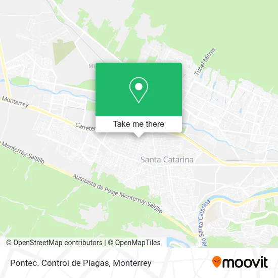 Pontec. Control de Plagas map
