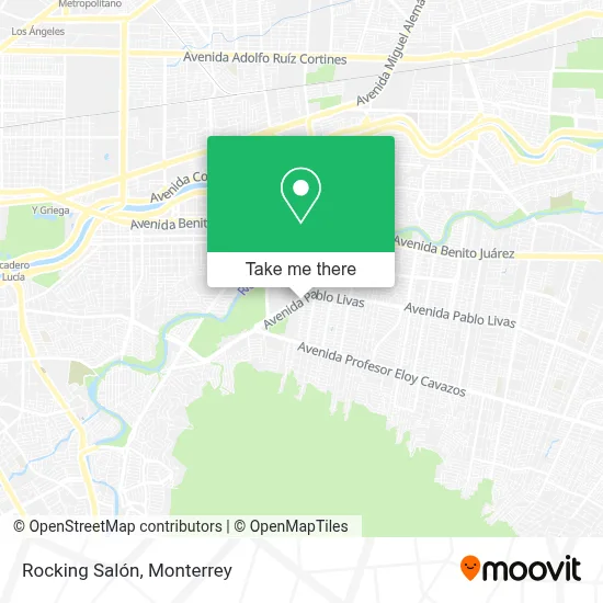 Rocking Salón map