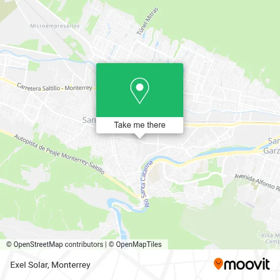 Exel Solar map