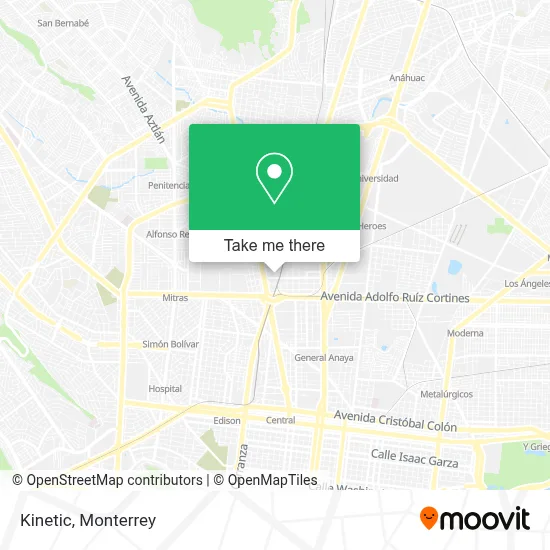 Kinetic map