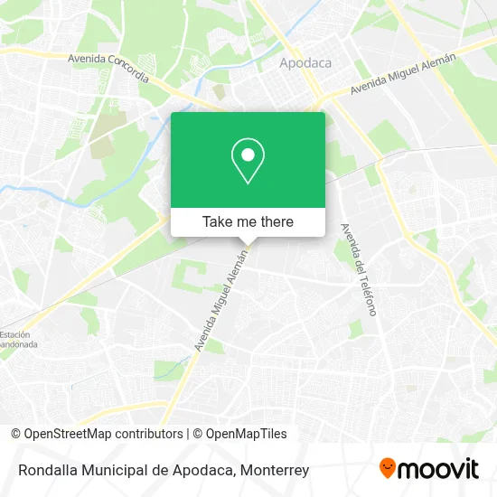 Rondalla Municipal de Apodaca map