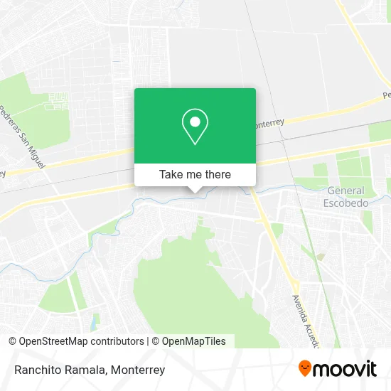 Ranchito Ramala map
