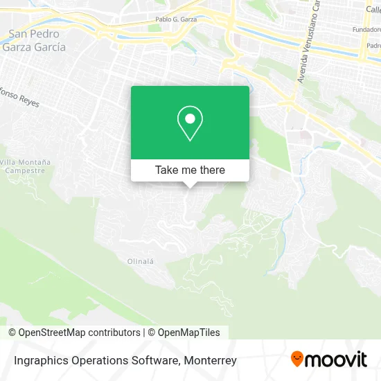 Ingraphics Operations Software map
