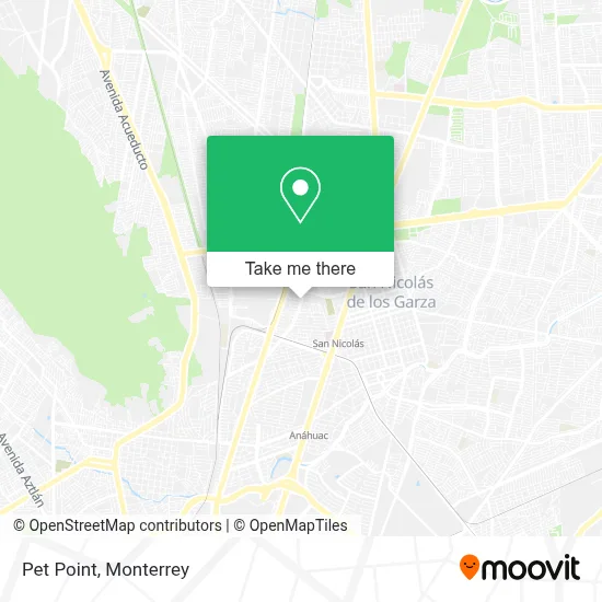 Pet Point map
