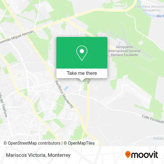 Mariscos Victoria map