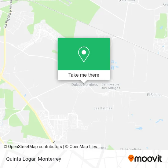 Quinta Logar map