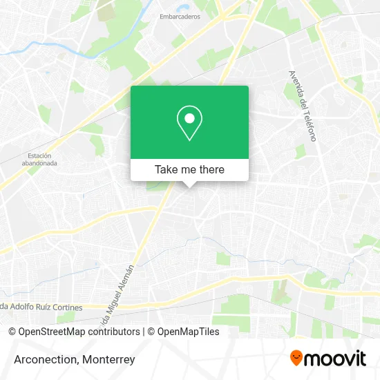 Arconection map