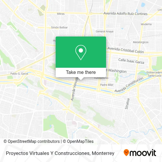 Proyectos Virtuales Y Construcciones map