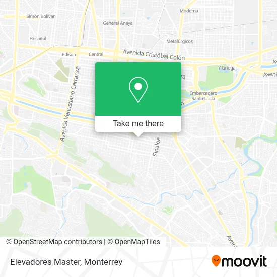 Elevadores Master map