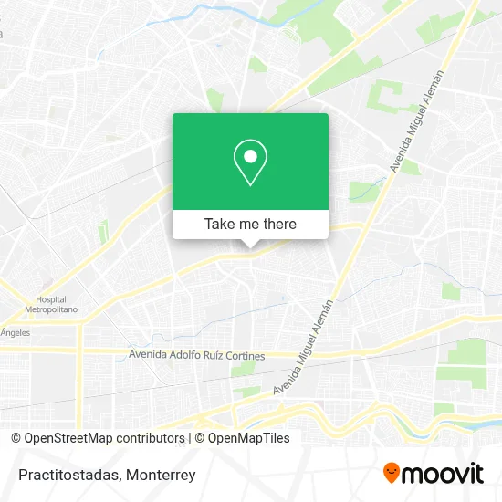 Practitostadas map