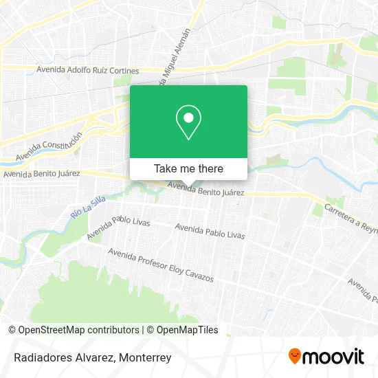Radiadores Alvarez map