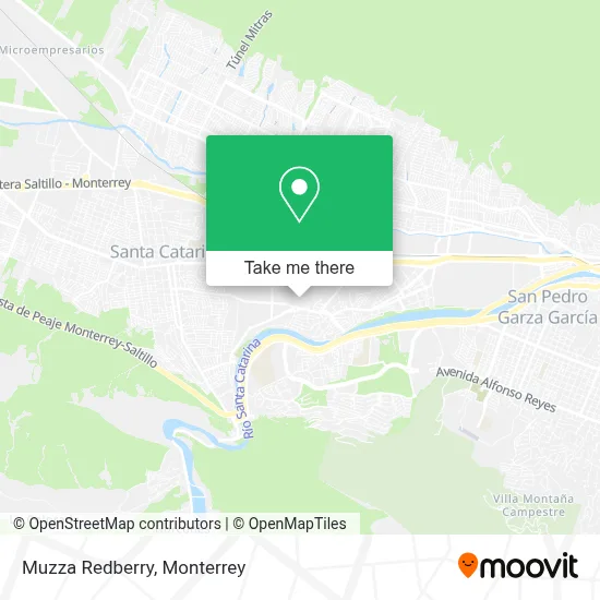 Muzza Redberry map