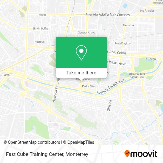 Fast Cube Training Center map