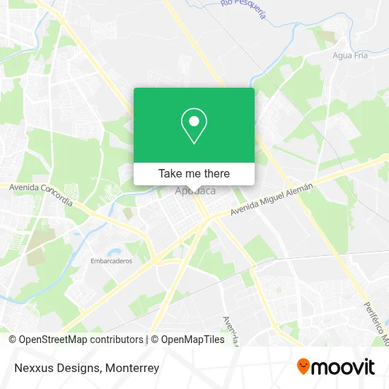 Nexxus Designs map