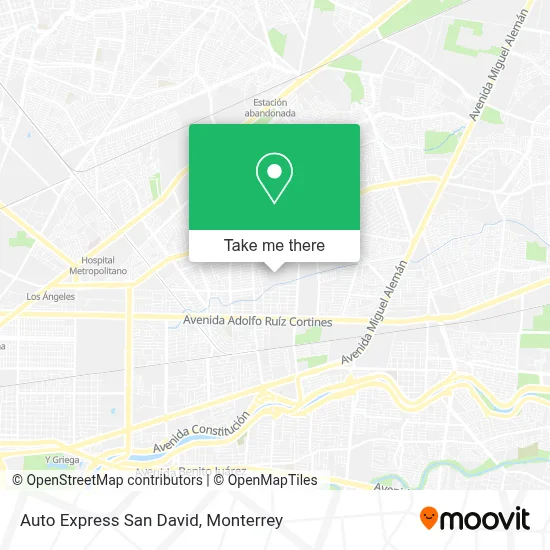 Auto Express San David map
