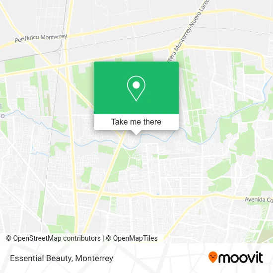 Essential Beauty map