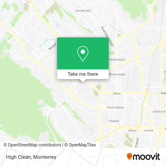 High Clean map