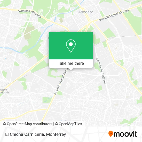 El Chicha Carniceria map