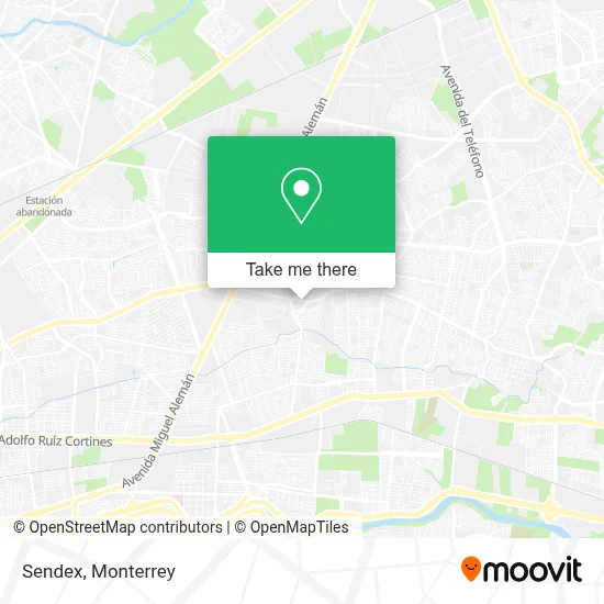 Sendex map