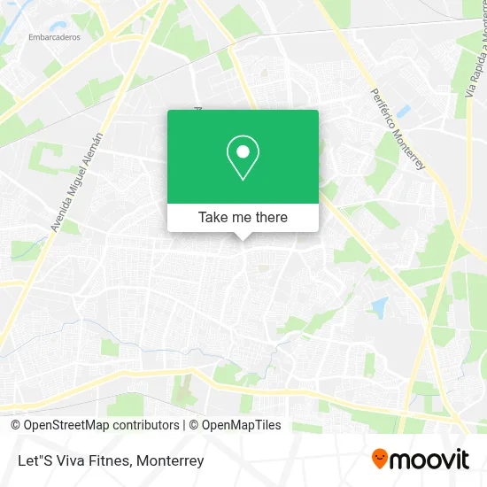 Let"S Viva Fitnes map