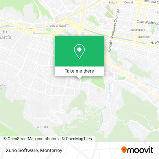 Xuno Software map