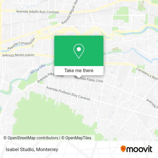 Isabel Studio map