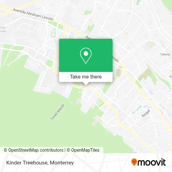 Kinder Treehouse map