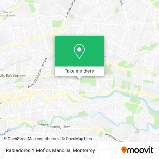 Radiadores Y Mofles Mancilla map