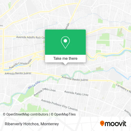 Riberverly Hotchos map