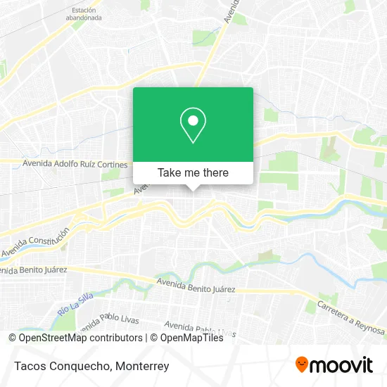 Tacos Conquecho map