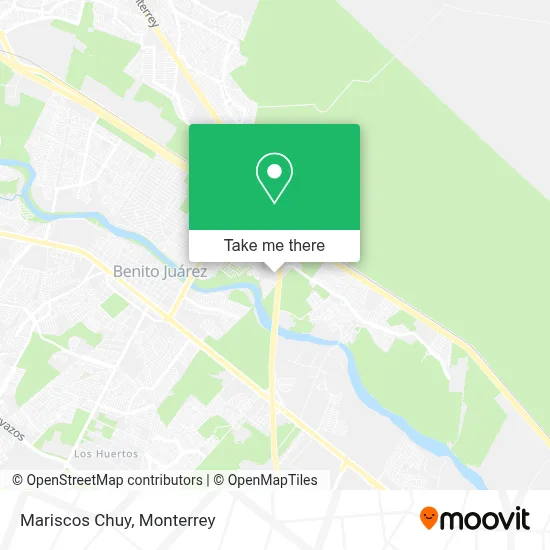 Mariscos Chuy map