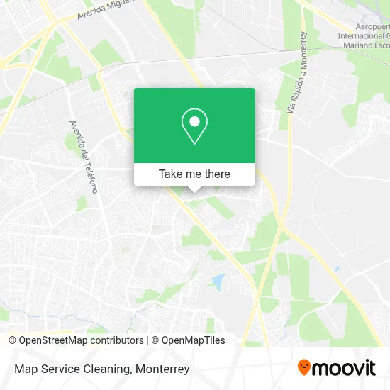 Map Service Cleaning map