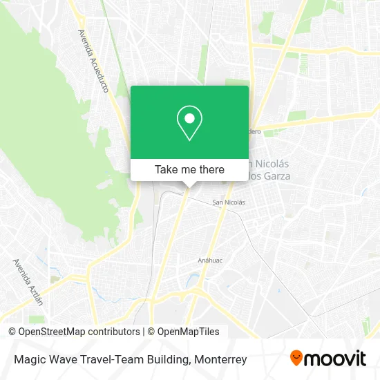 Magic Wave Travel-Team Building map