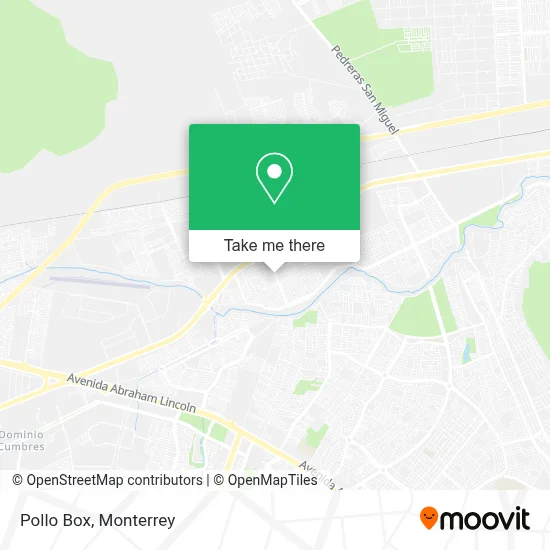 Pollo Box map