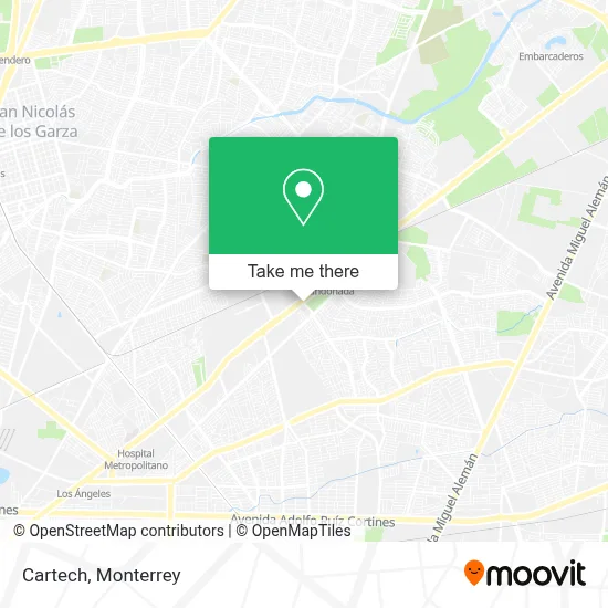 Cartech map