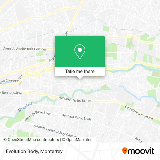 Evolution Body map