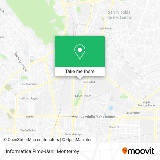 Informatica Fime-Uanl map
