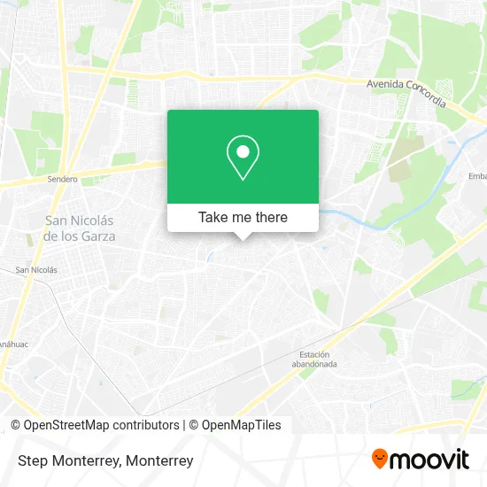 Step Monterrey map