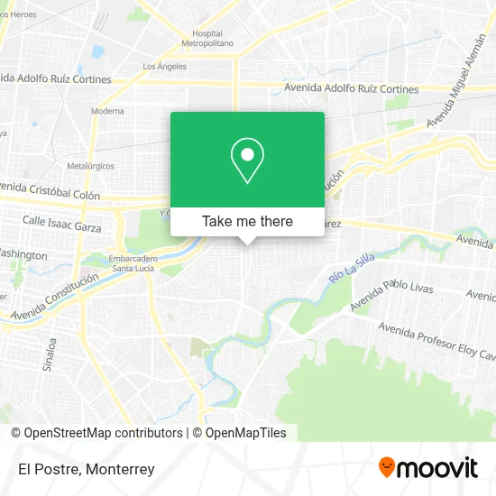 El Postre map