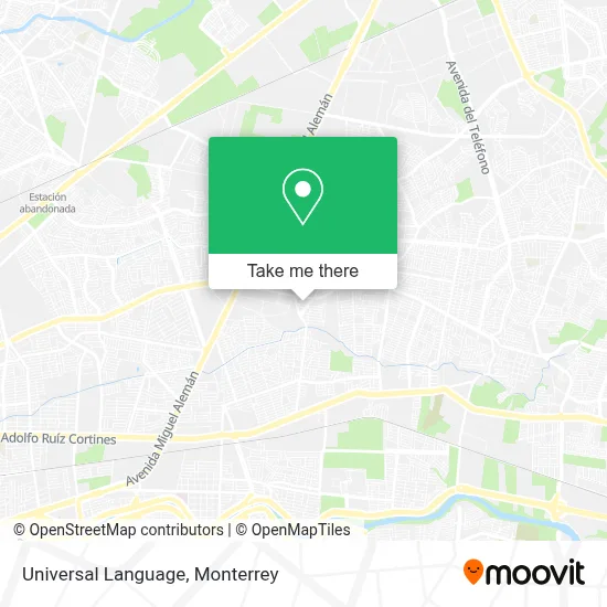 Universal Language map