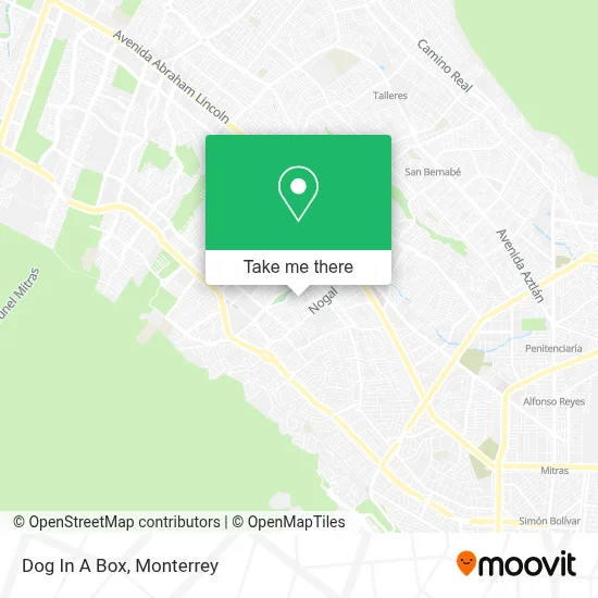 Dog In A Box map