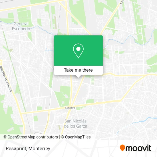Resaprint map
