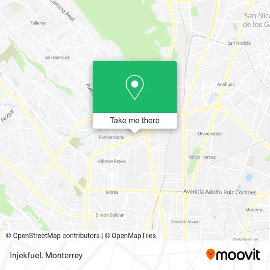 Injekfuel map