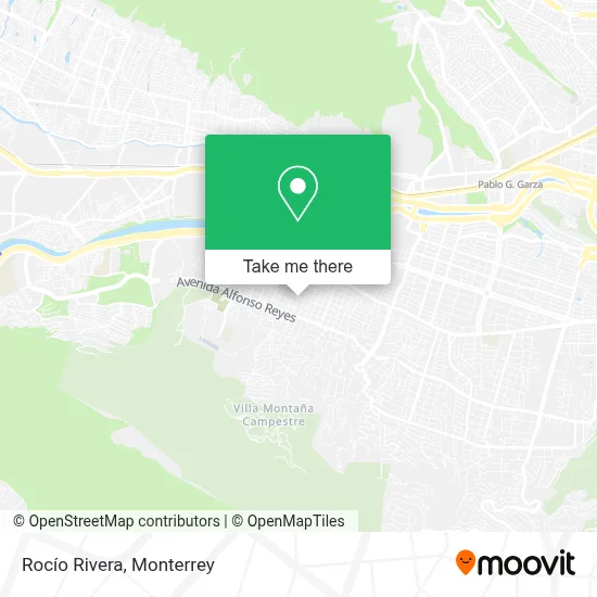 Rocío Rivera map